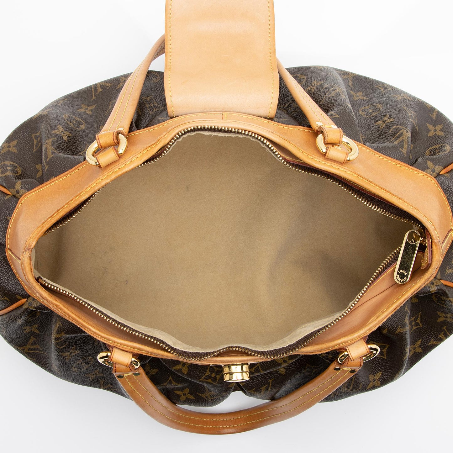 Louis Vuitton Monogram Canvas Boetie MM Satchel (SHF-23653)