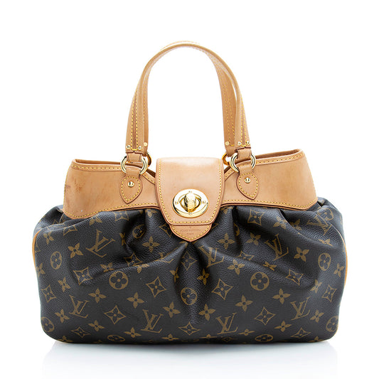 Louis Vuitton Monogram Canvas Boetie PM Satchel (SHF-18907)