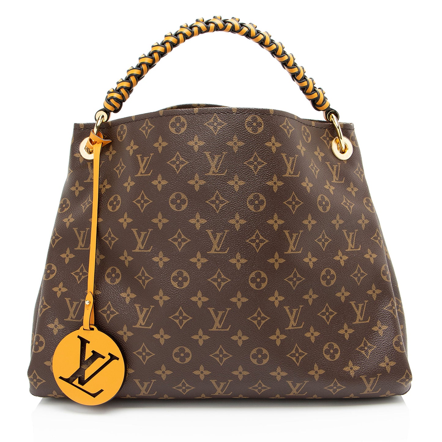 Louis Vuitton Monogram Canvas Braided Artsy MM Shoulder Bag