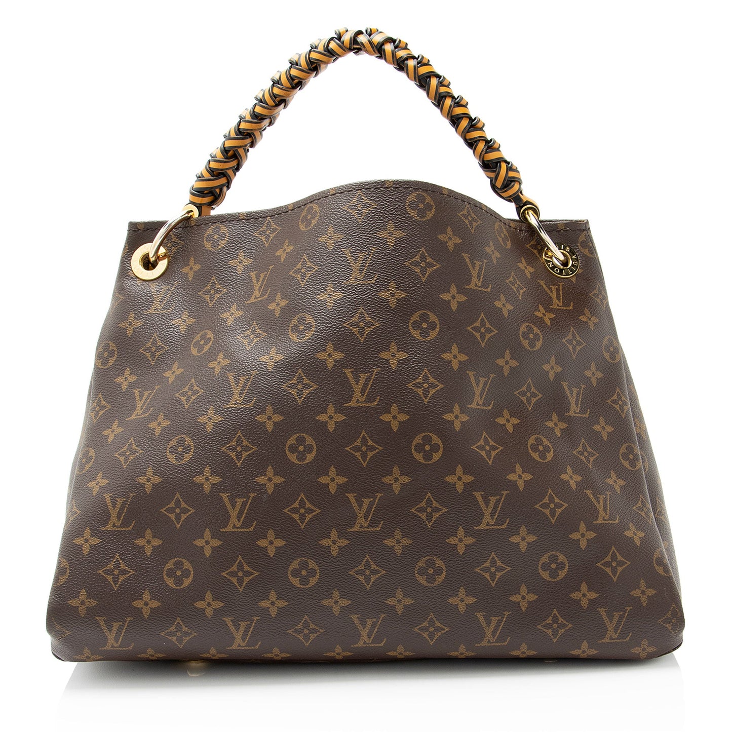 Louis Vuitton Monogram Canvas Braided Artsy MM Shoulder Bag