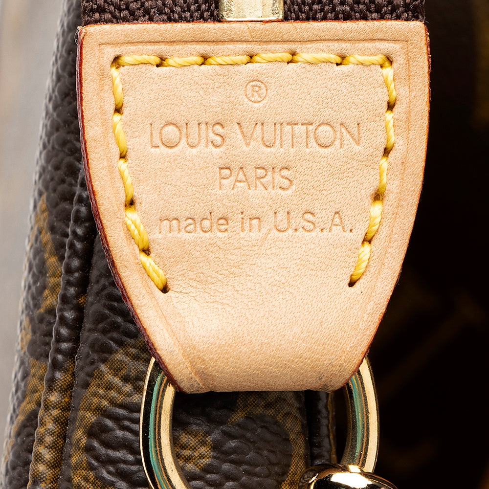 Louis Vuitton Monogram Canvas Bucket GM Tote (SHF-20491)