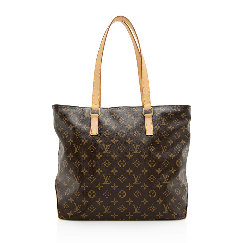 Louis Vuitton Monogram Canvas Cabas Mezzo Tote (SHF-19343)