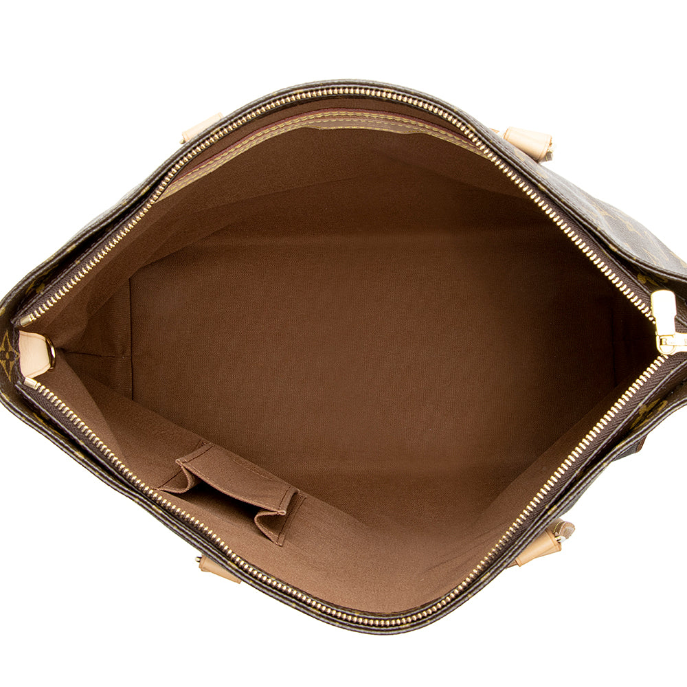 Louis Vuitton Monogram Canvas Cabas Mezzo Tote (SHF-19343)
