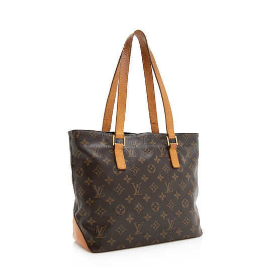 Louis Vuitton Monogram Canvas Cabas Piano Tote (SHF-so7ghT)