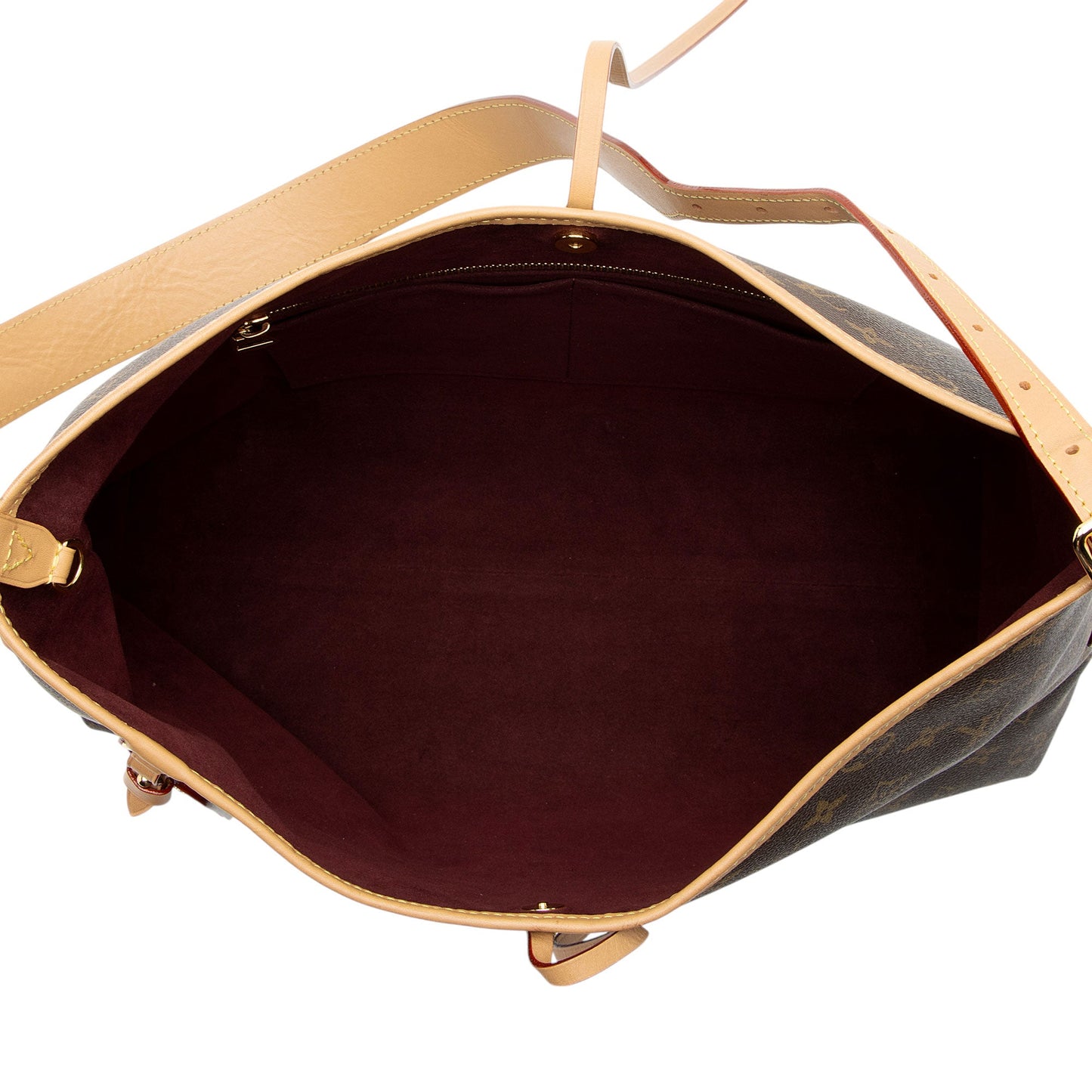 Louis Vuitton Monogram Canvas CarryAll MM Shoulder Bag