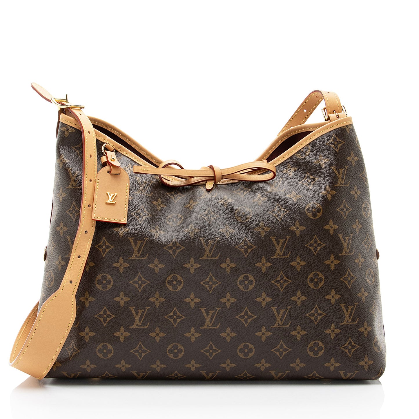 Louis Vuitton Monogram Canvas CarryAll MM Shoulder Bag