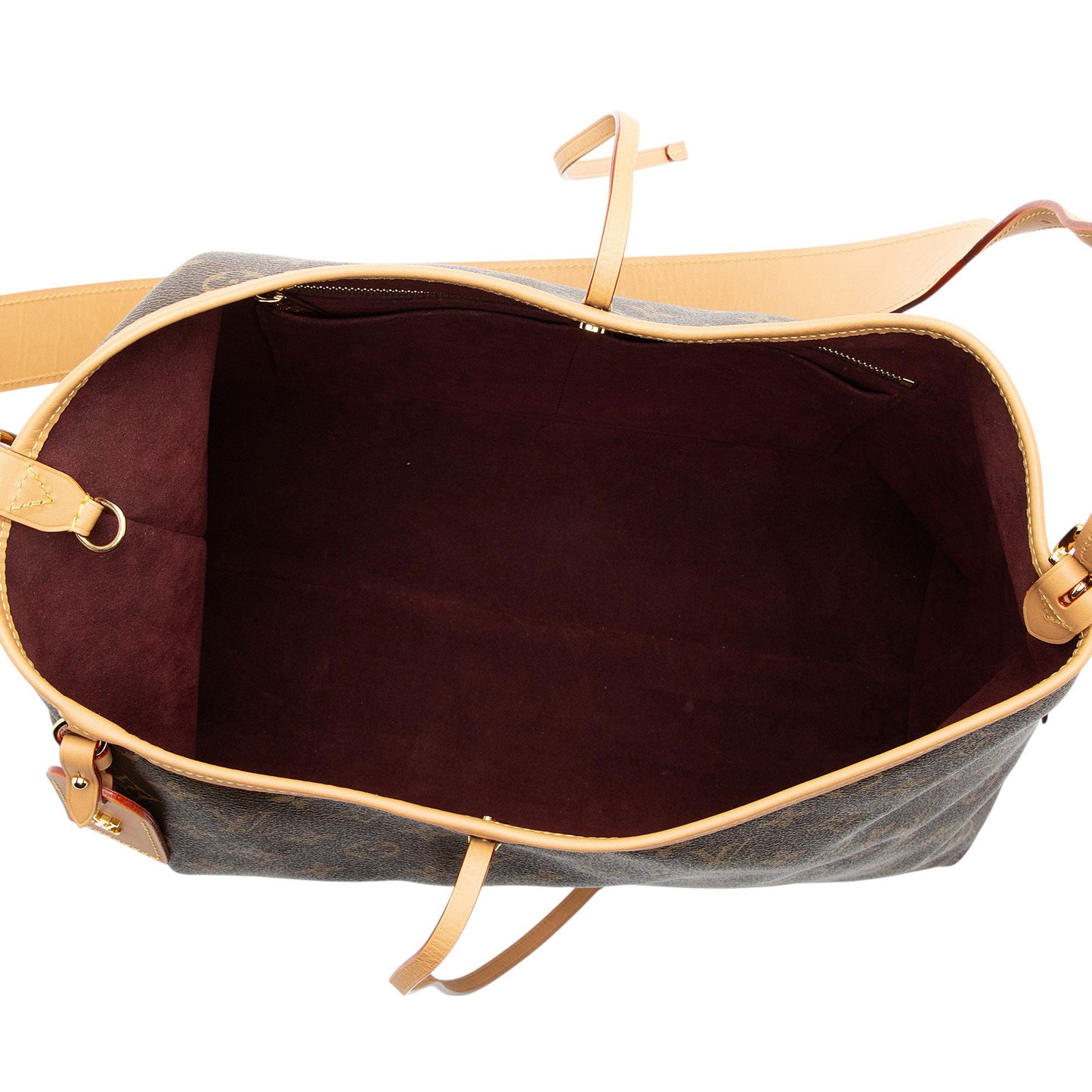 Louis Vuitton Monogram Canvas CarryAll MM Shoulder Bag