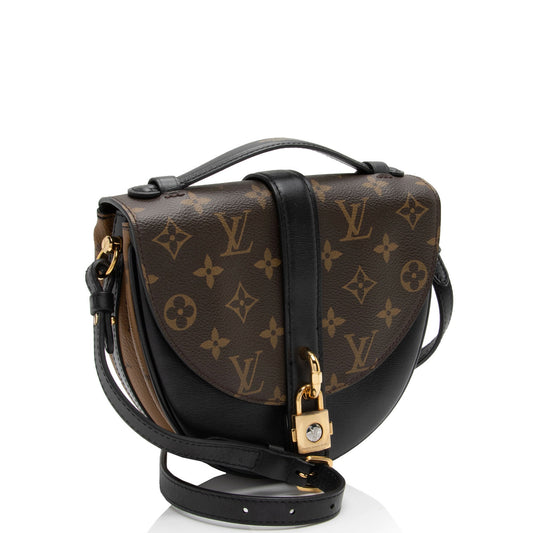 Louis Vuitton Monogram Canvas Chantilly Lock Shoulder Bag (SHF-YHelRK)