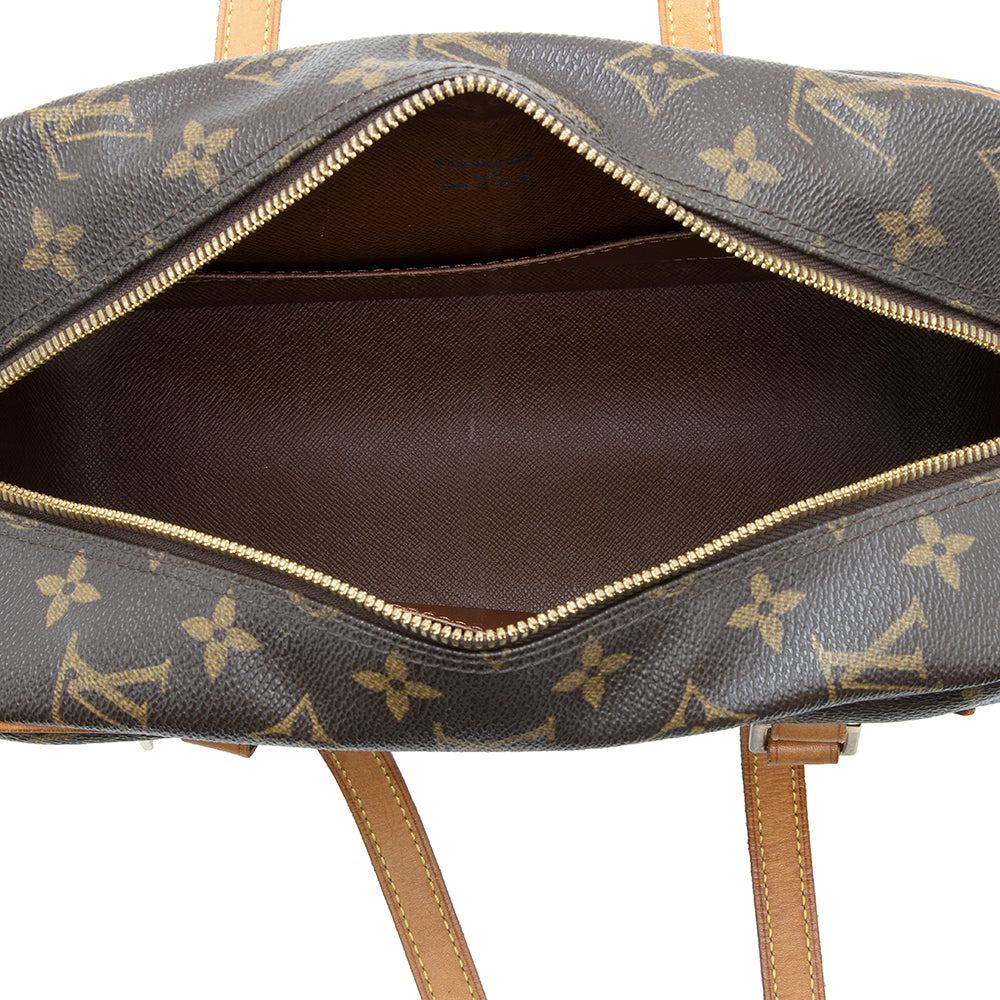 Louis Vuitton Monogram Canvas Cite MM Shoulder Bag (SHF-18901)