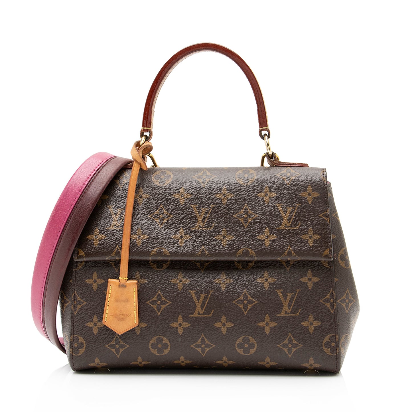 Louis Vuitton Monogram Canvas Cluny BB Satchel (SHF-23583)