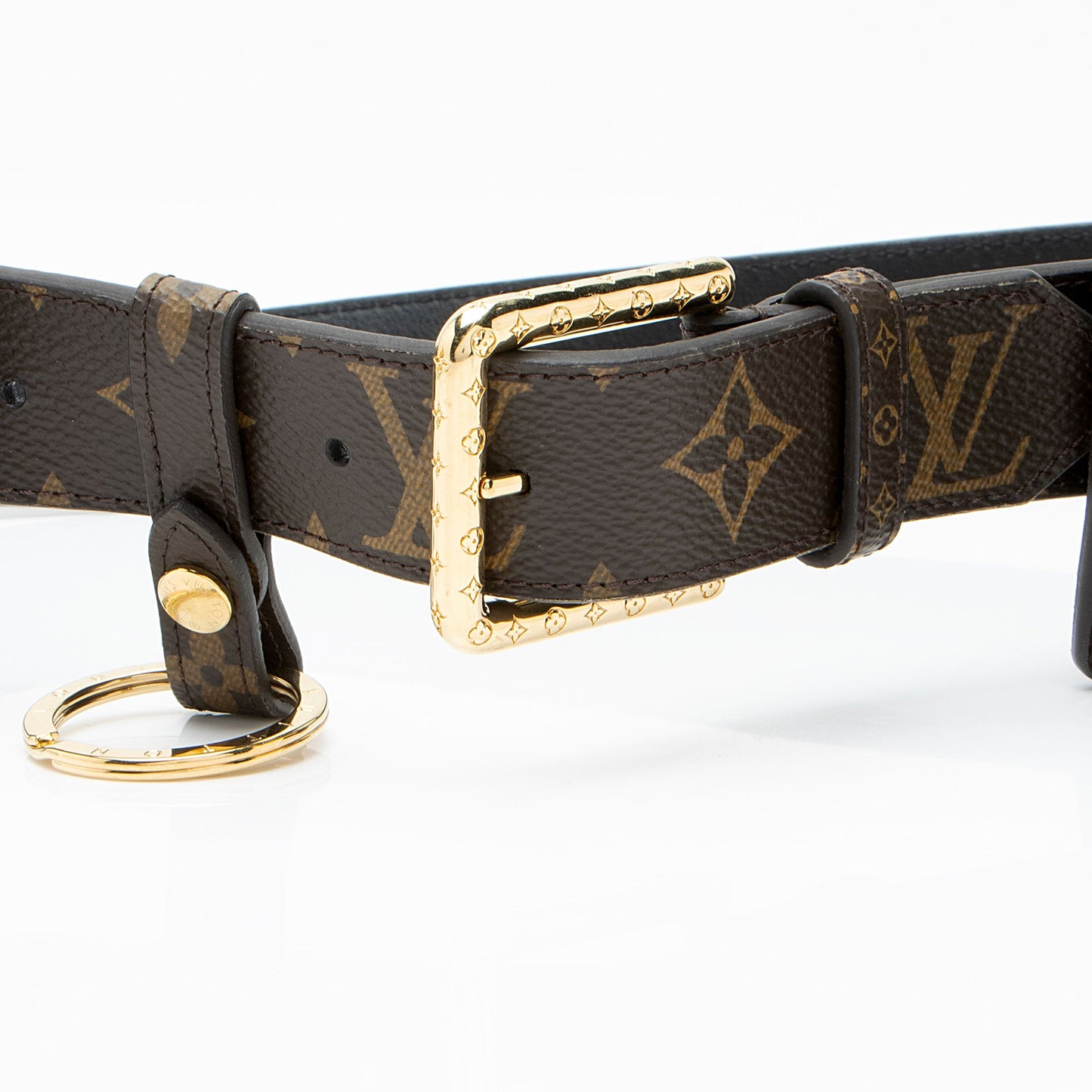 Louis Vuitton Monogram Canvas Daily Multi Pocket Belt - Size 28 / 70