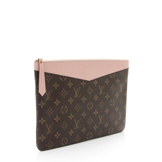 Louis Vuitton Monogram Canvas Daily Pouch (SHF-94nnjN)