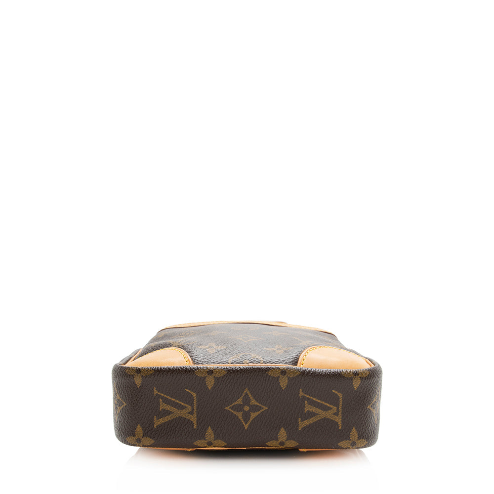 Louis Vuitton Vintage Monogram Canvas Danube Shoulder Bag (SHF-20197)