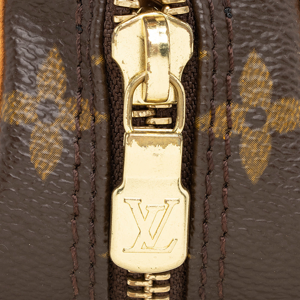 Louis Vuitton Vintage Monogram Canvas Danube Shoulder Bag (SHF-20197)