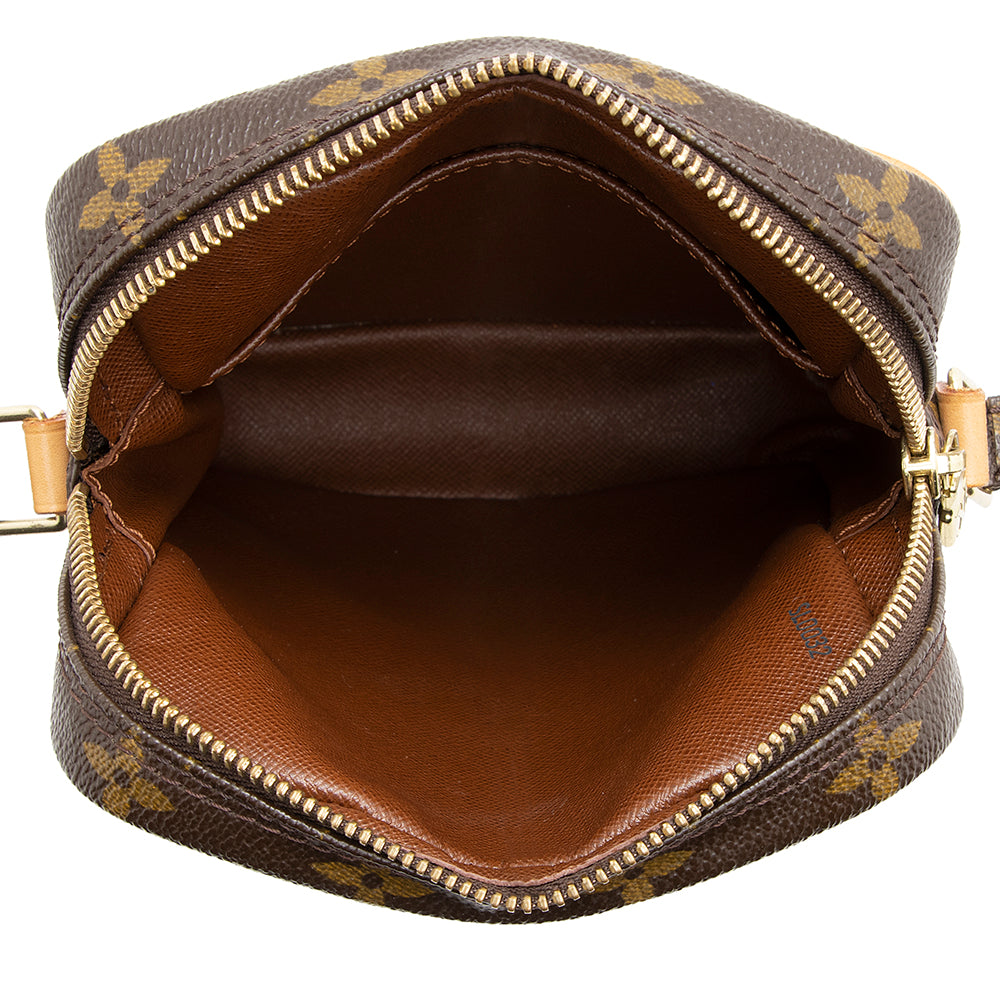 Louis Vuitton Vintage Monogram Canvas Danube Shoulder Bag (SHF-20197)