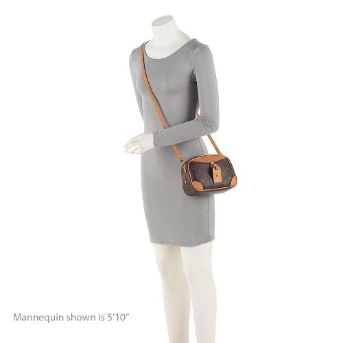 Louis Vuitton Monogram Canvas Deauville Mini Shoulder Bag (SHF-sSJvjs)