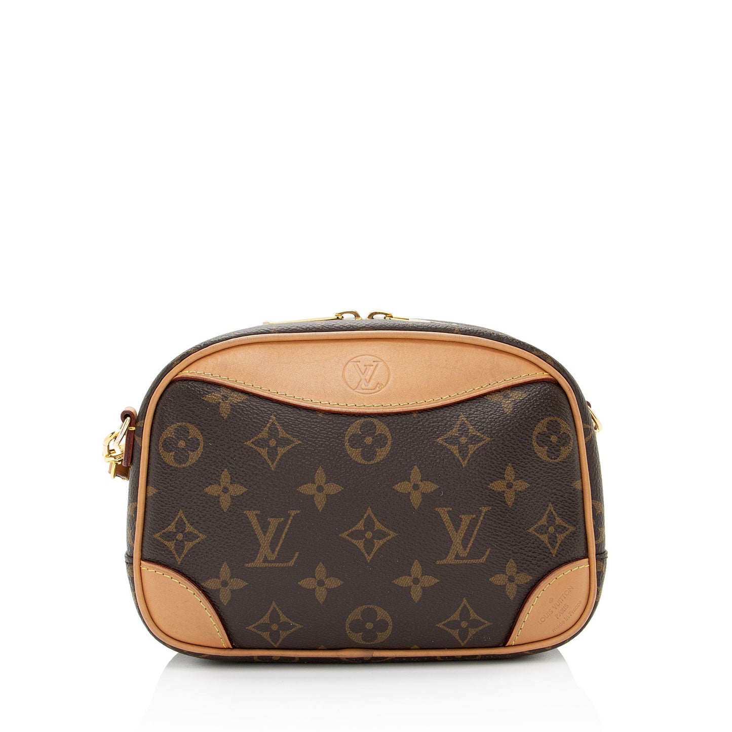 Louis Vuitton Monogram Canvas Deauville Mini Shoulder Bag (SHF-Y7tl7f)