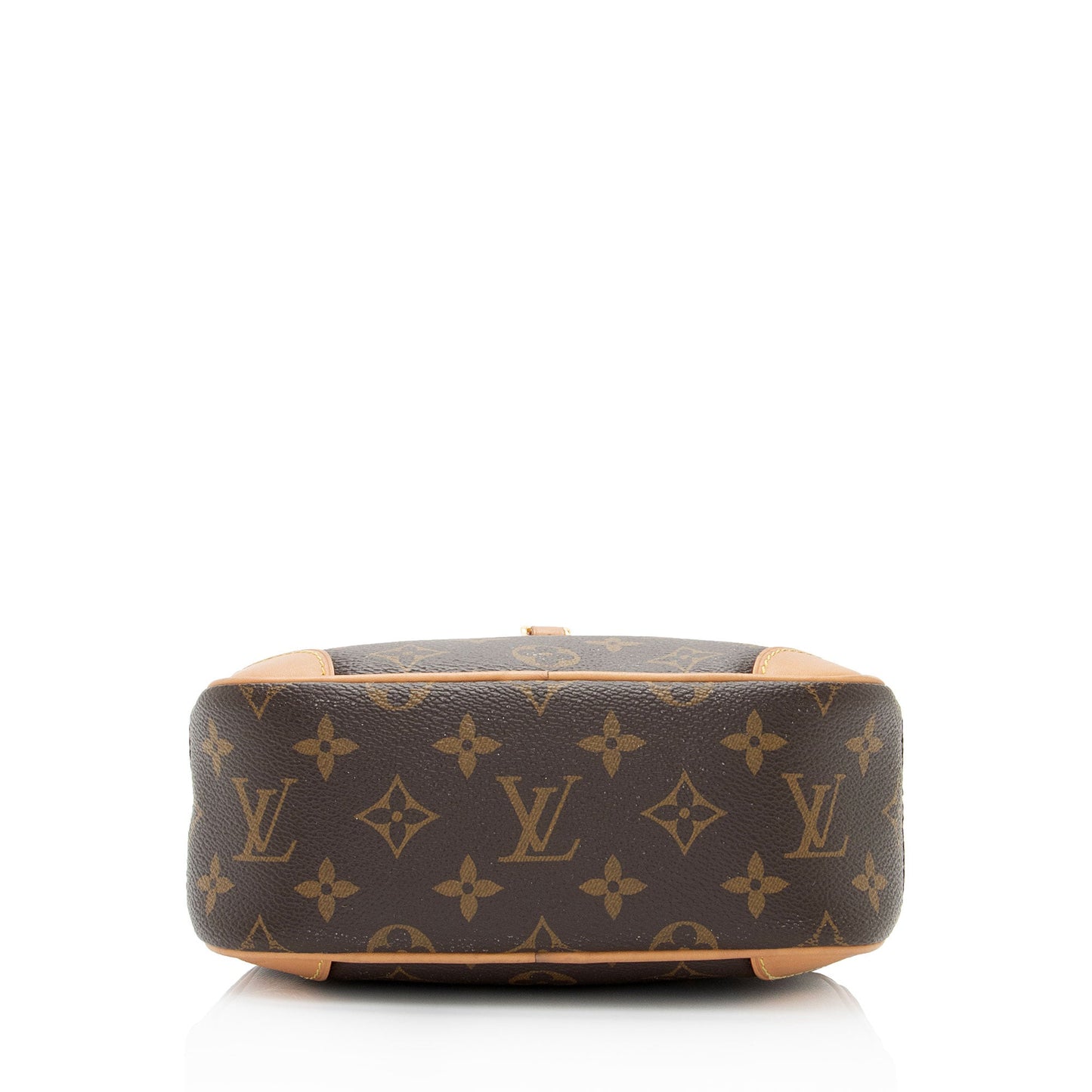 Louis Vuitton Monogram Canvas Deauville Mini Shoulder Bag (SHF-Y7tl7f)
