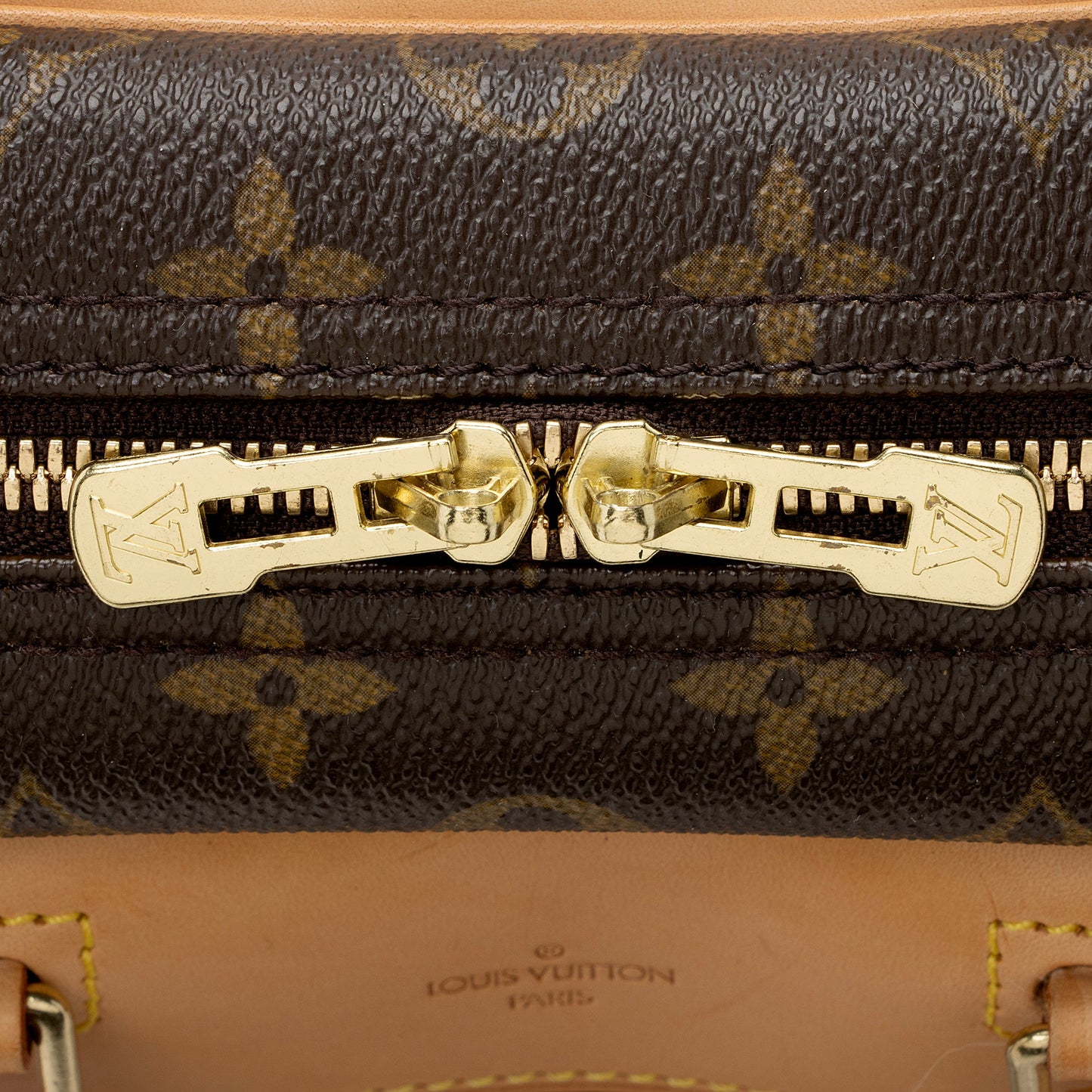 Louis Vuitton Monogram Canvas Deauville Satchel (SHF-22411)