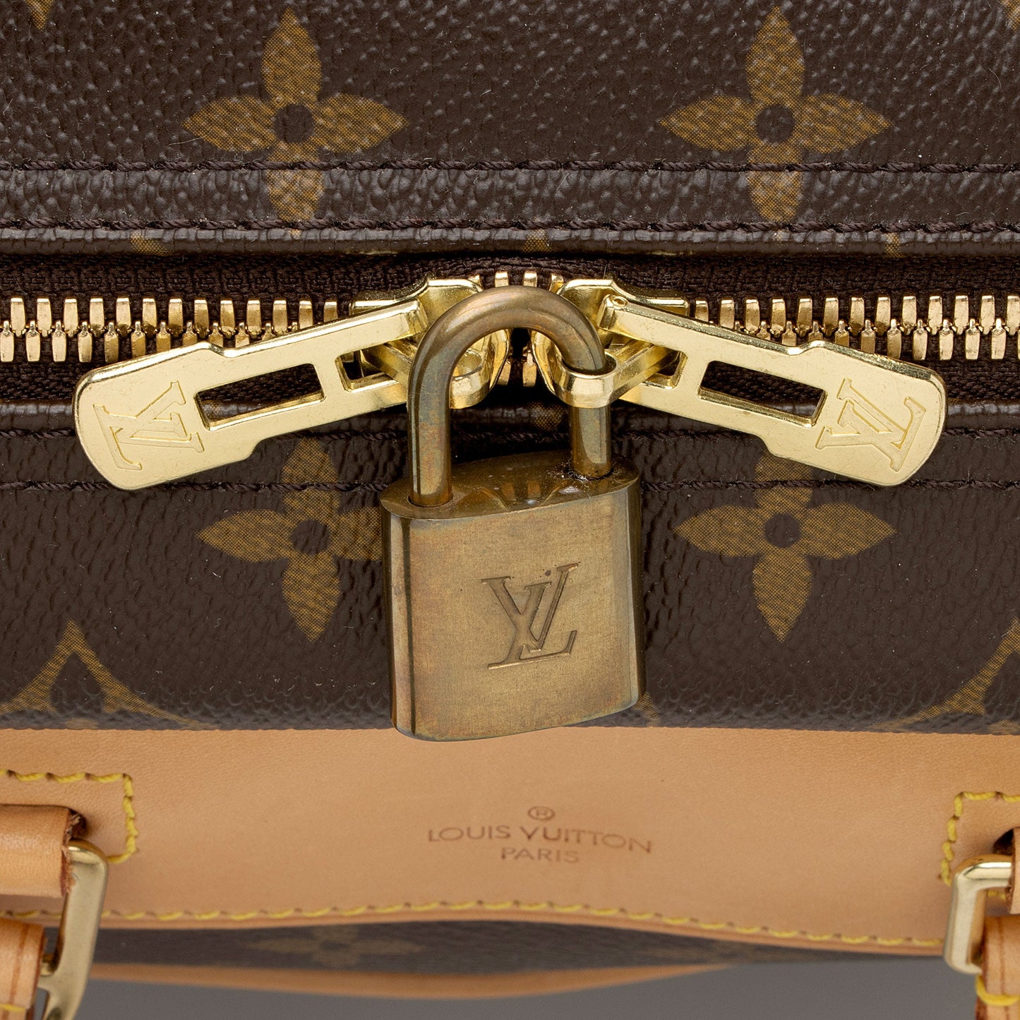 Louis Vuitton Monogram Canvas Deauville Satchel (SHF-aCt7nv)