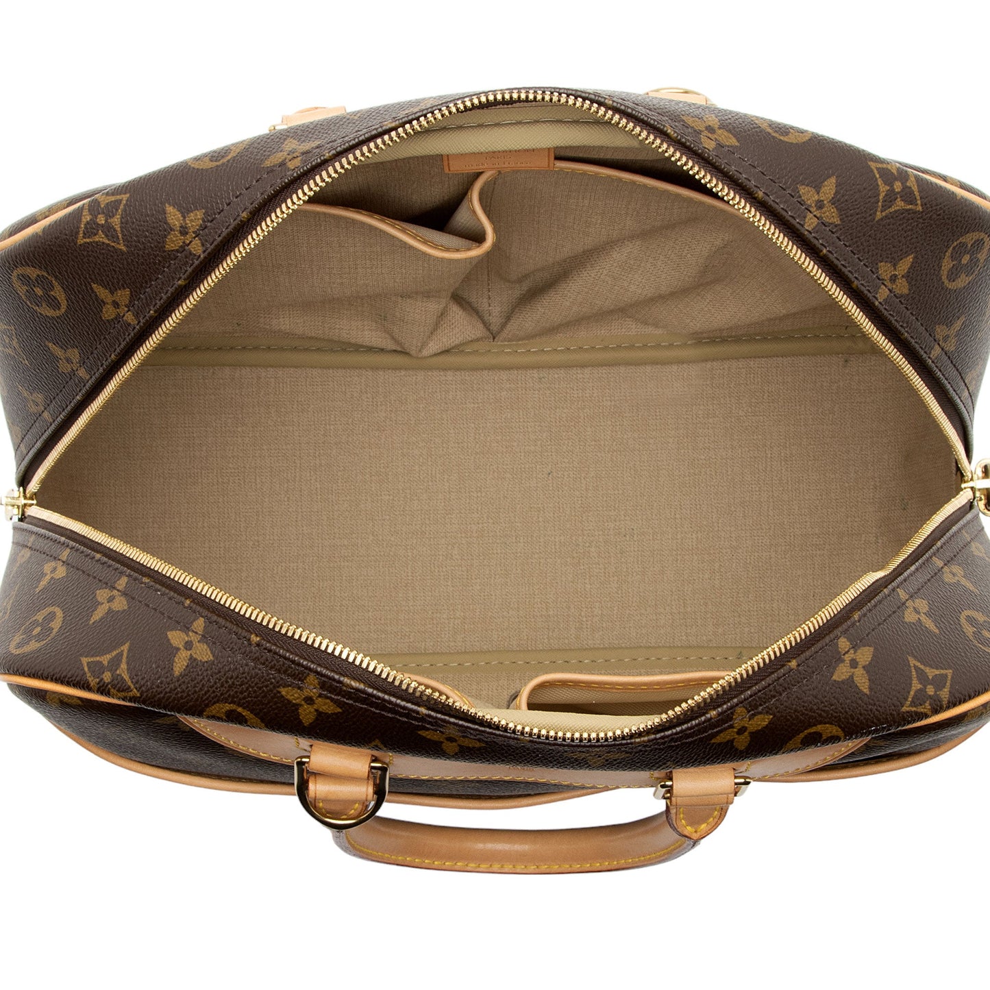 Louis Vuitton Monogram Canvas Deauville Satchel (SHF-aCt7nv)