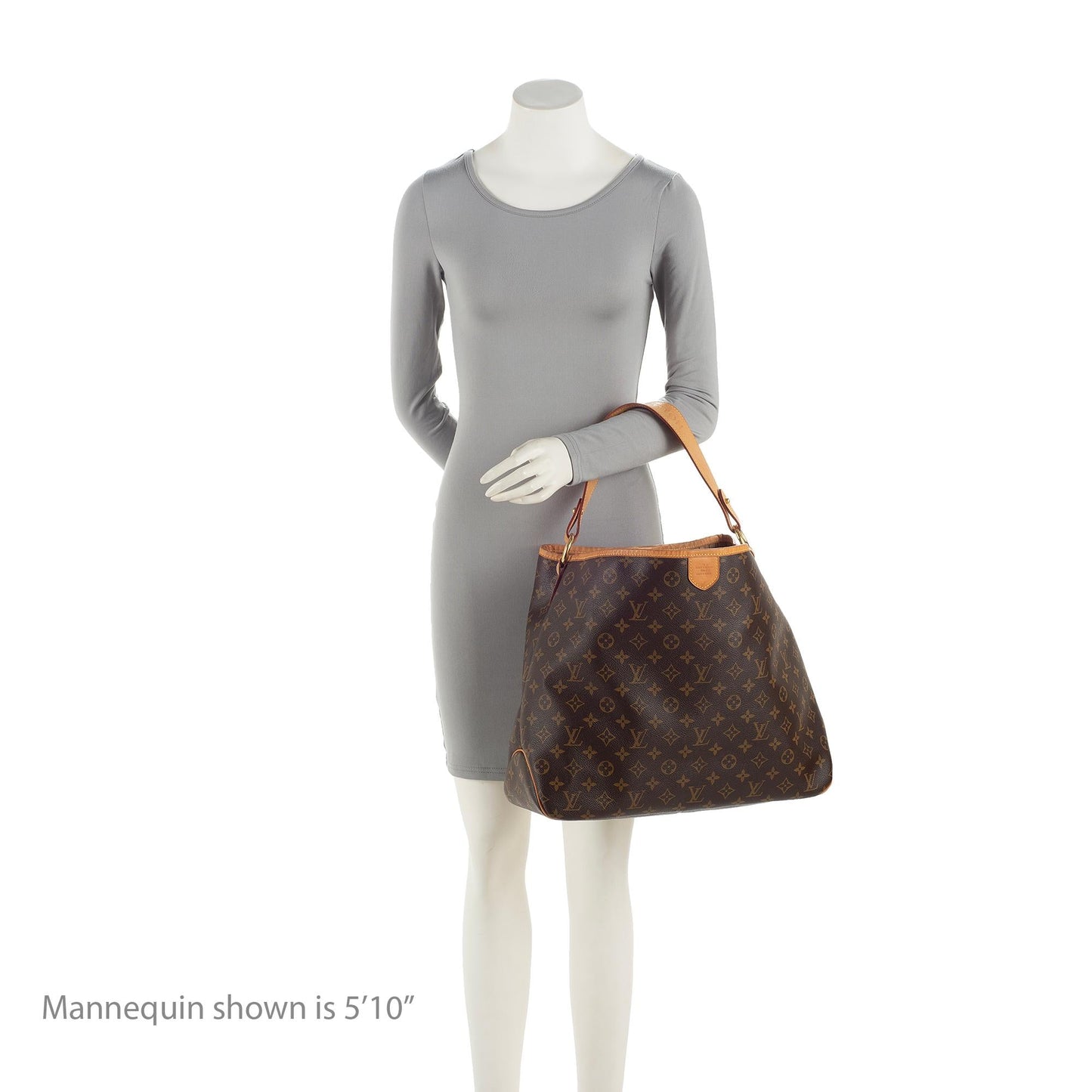 Louis Vuitton Monogram Canvas Delightful MM Shoulder Bag (SHF-OAjeVL)