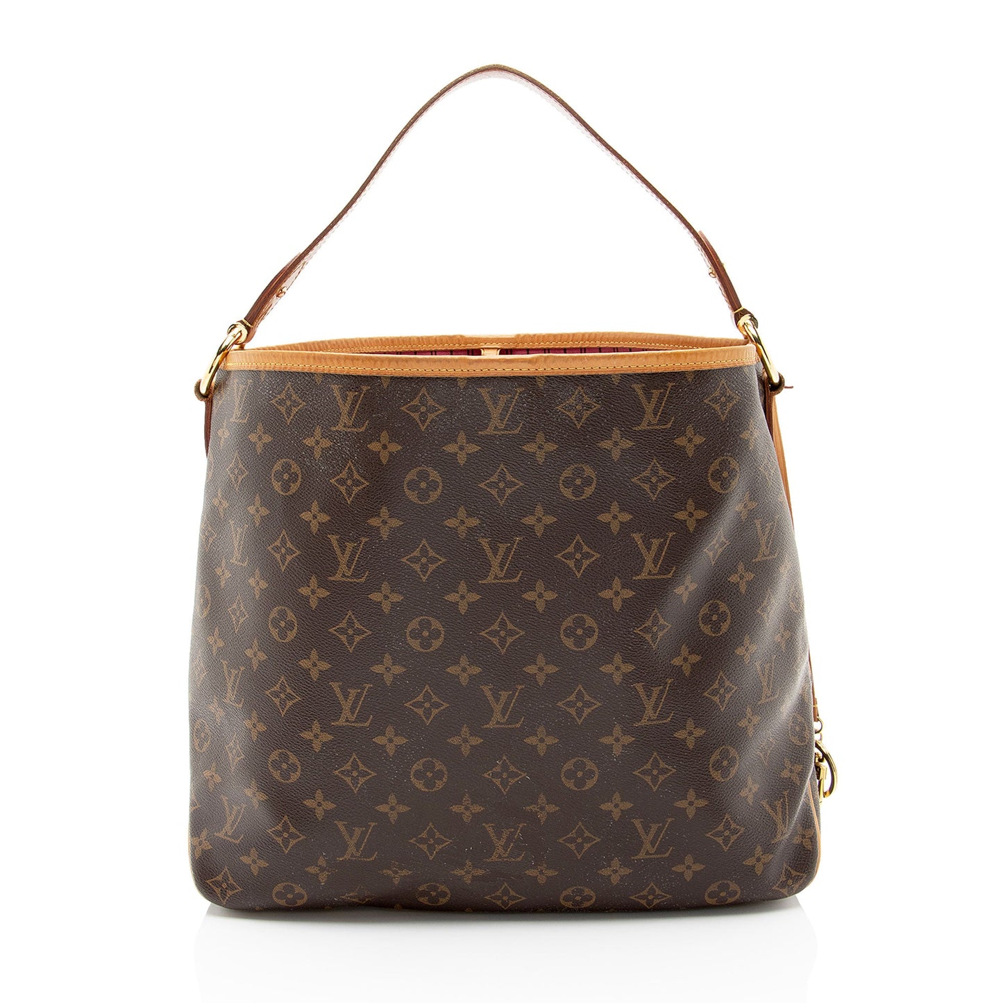 Louis Vuitton Monogram Canvas Delightful MM Shoulder Bag (SHF-h1Zzs7)