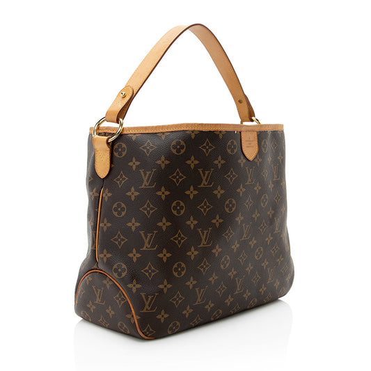 Louis Vuitton Monogram Canvas Delightful PM Shoulder Bag (SHF-21181)