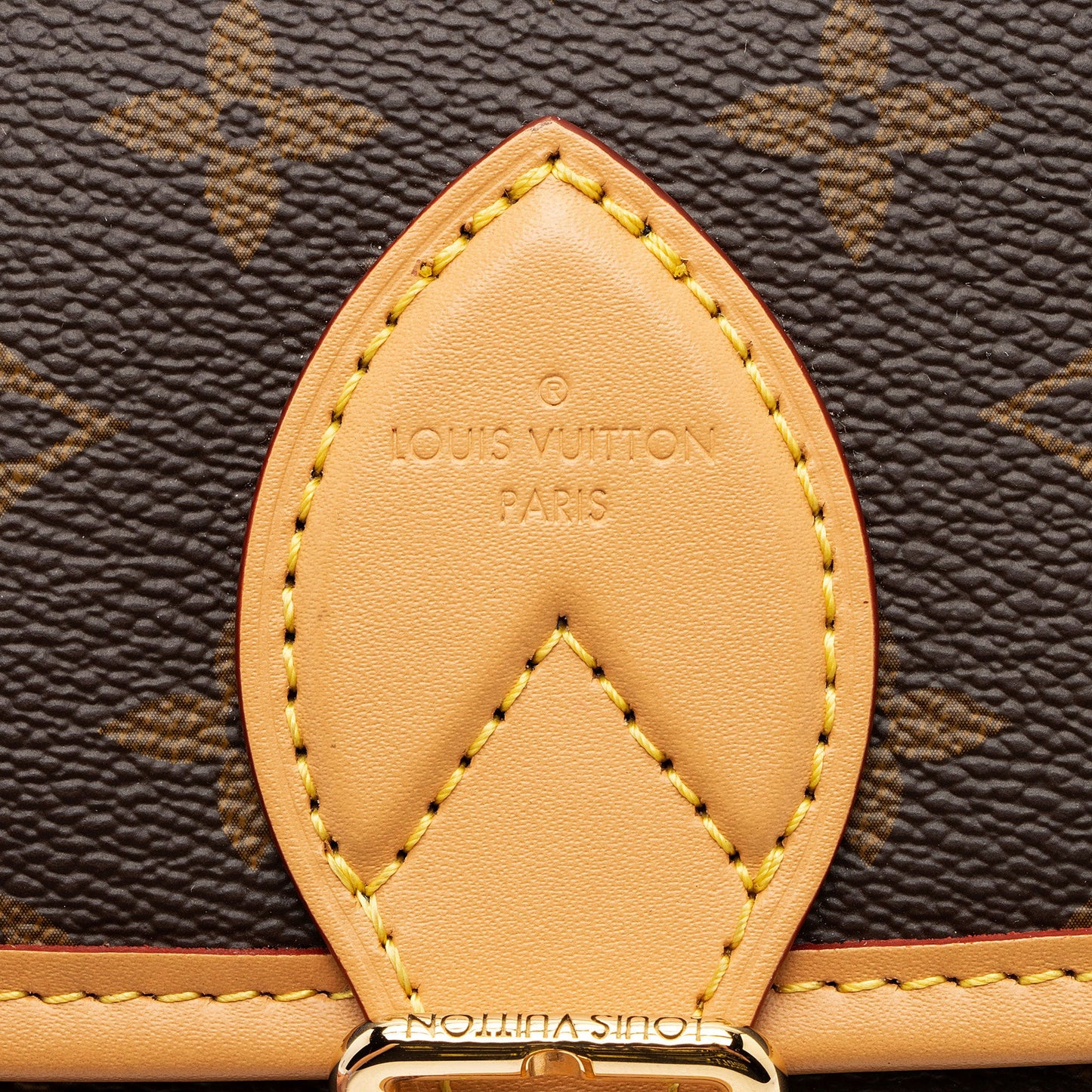 Louis Vuitton Monogram Canvas Diane Satchel (SHF-J5MK2f)