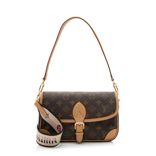 Louis Vuitton Monogram Canvas Diane Satchel (SHF-4NePbI)