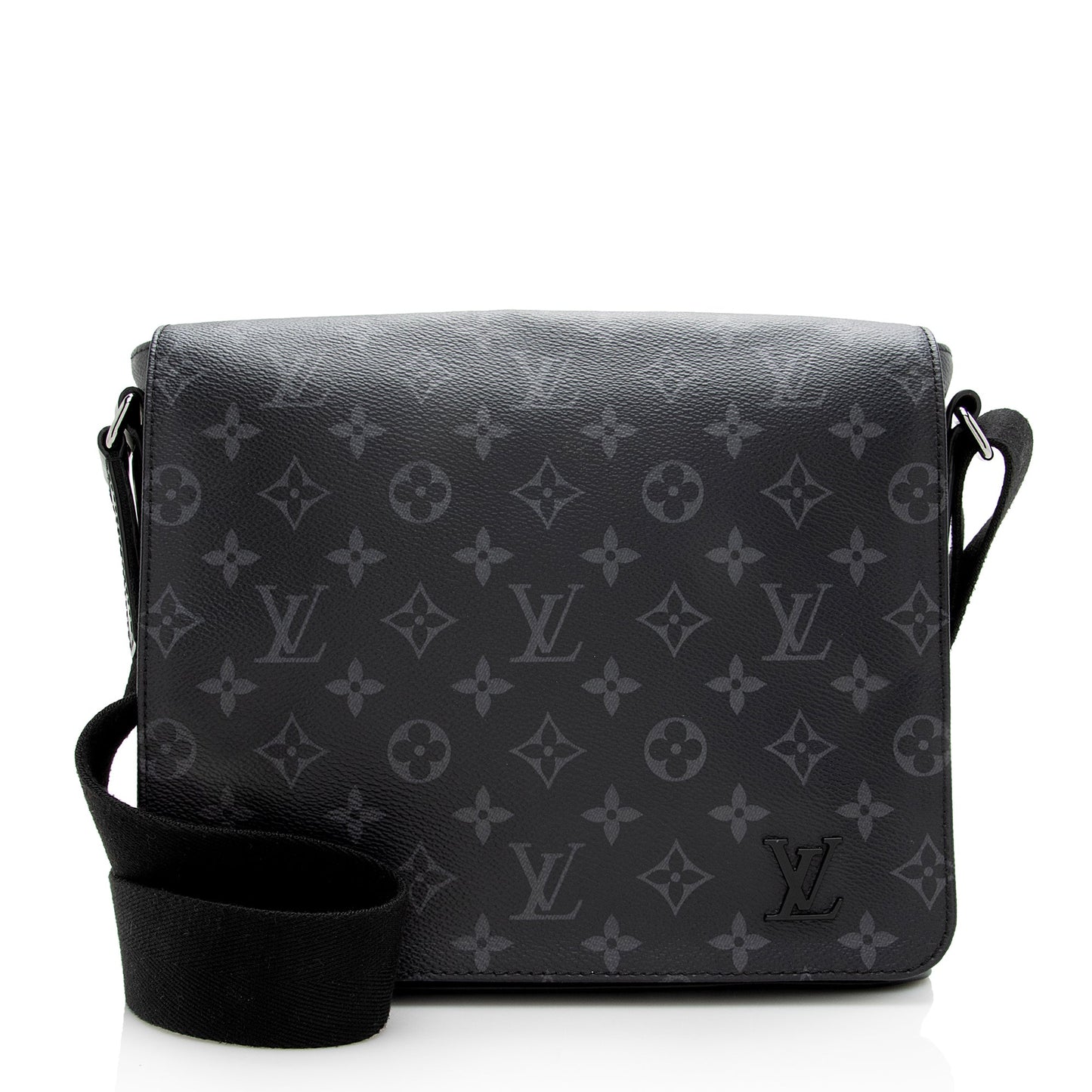 Louis Vuitton Monogram Canvas Eclipse District PM Messenger Bag (SHF-22859)