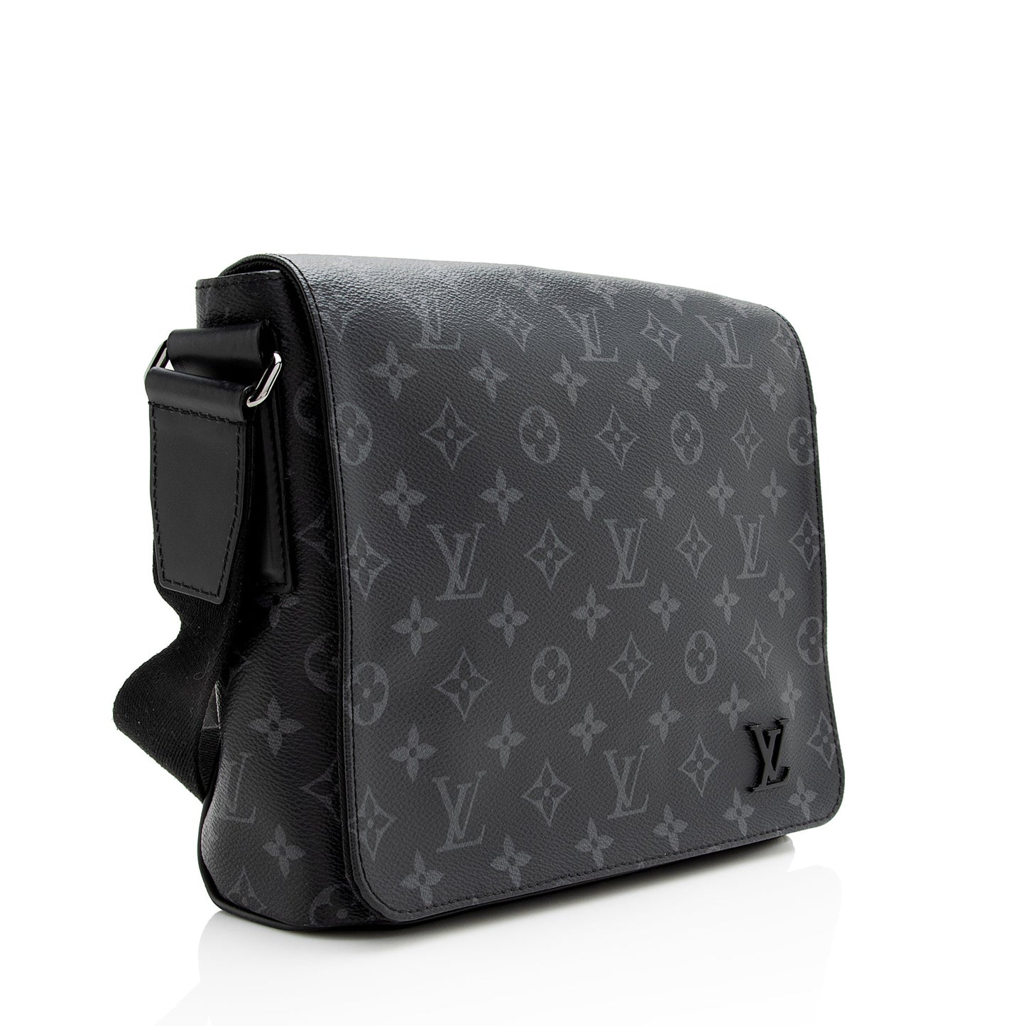 Louis Vuitton Monogram Canvas Eclipse District PM Messenger Bag (SHF-22859)