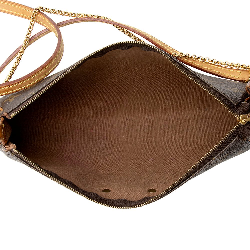 Louis Vuitton Monogram Canvas Eva Clutch (SHF-8feIXB)