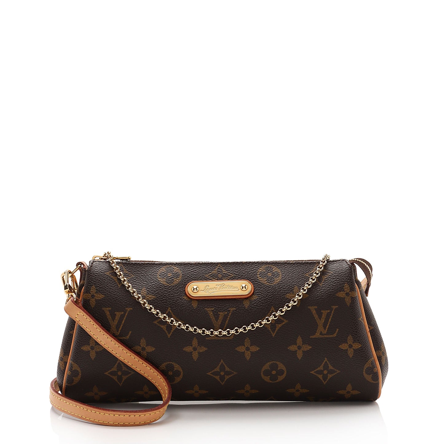 Louis Vuitton Monogram Canvas Eva Clutch (SHF-0Ct94Q)