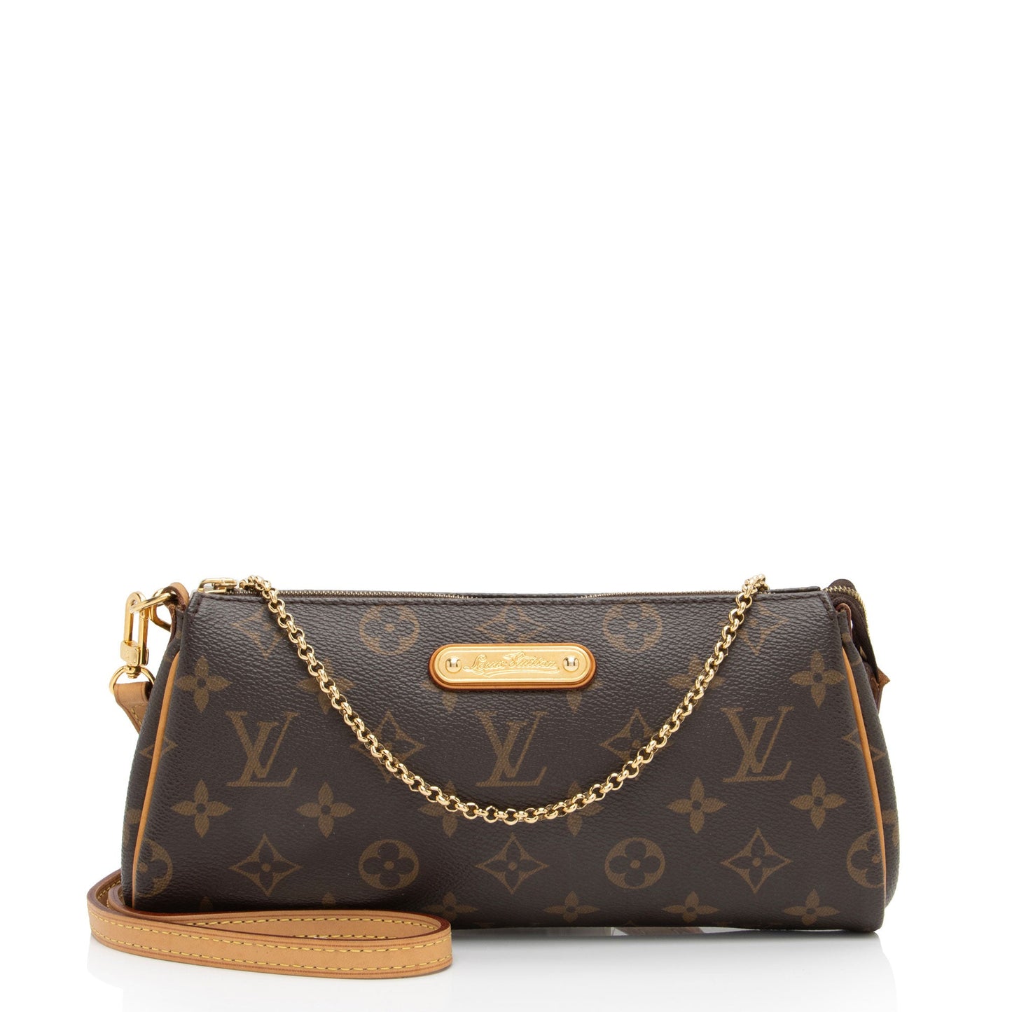 Louis Vuitton Monogram Canvas Eva Clutch (SHF-AbJ6dZ)