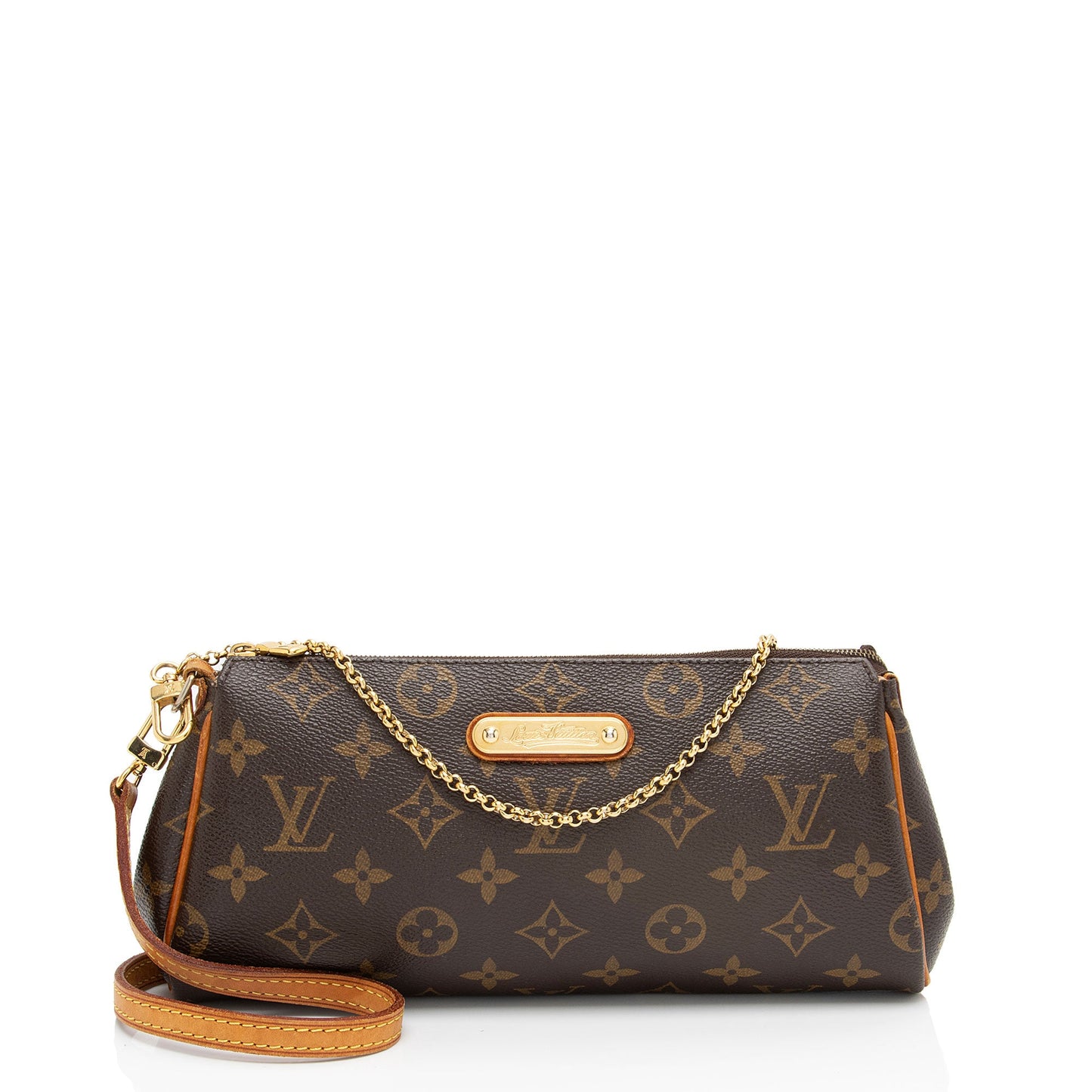 Louis Vuitton Monogram Canvas Eva Clutch (SHF-U3YNQY)
