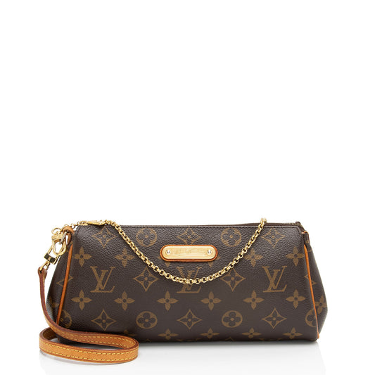 Louis Vuitton Monogram Canvas Eva Clutch (SHF-U3YNQY)