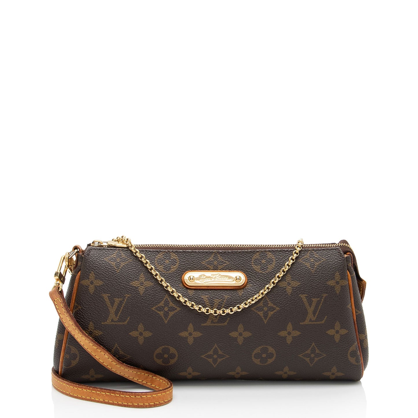 Louis Vuitton Monogram Canvas Eva Clutch (SHF-6uL33S)