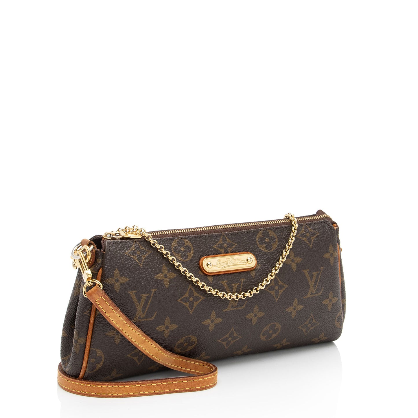 Louis Vuitton Monogram Canvas Eva Clutch (SHF-6uL33S)
