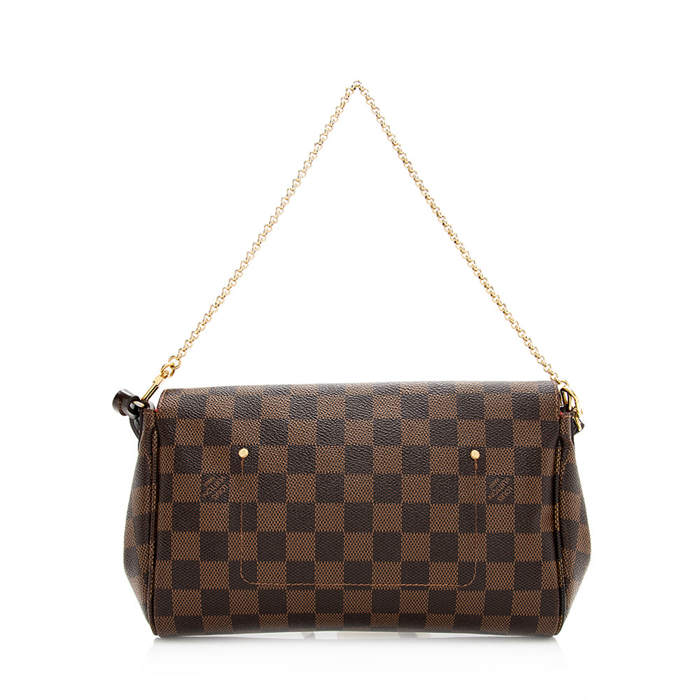 Louis Vuitton Monogram Canvas Favorite MM Shoulder Bag (SHF-20105)