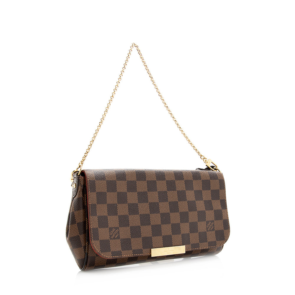 Louis Vuitton Monogram Canvas Favorite MM Shoulder Bag (SHF-20105)