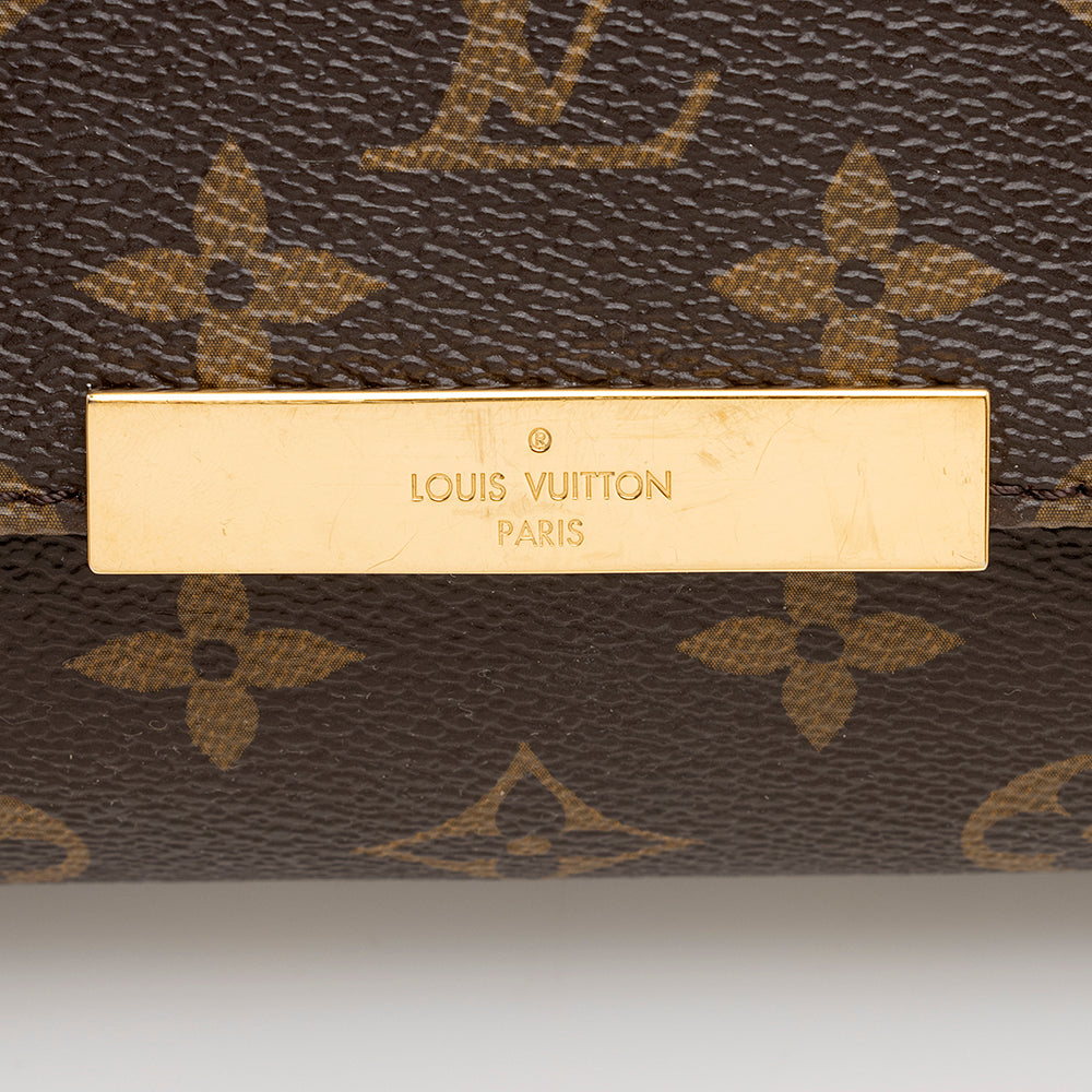Louis Vuitton Monogram Canvas Favorite MM Shoulder Bag (SHF-21138)