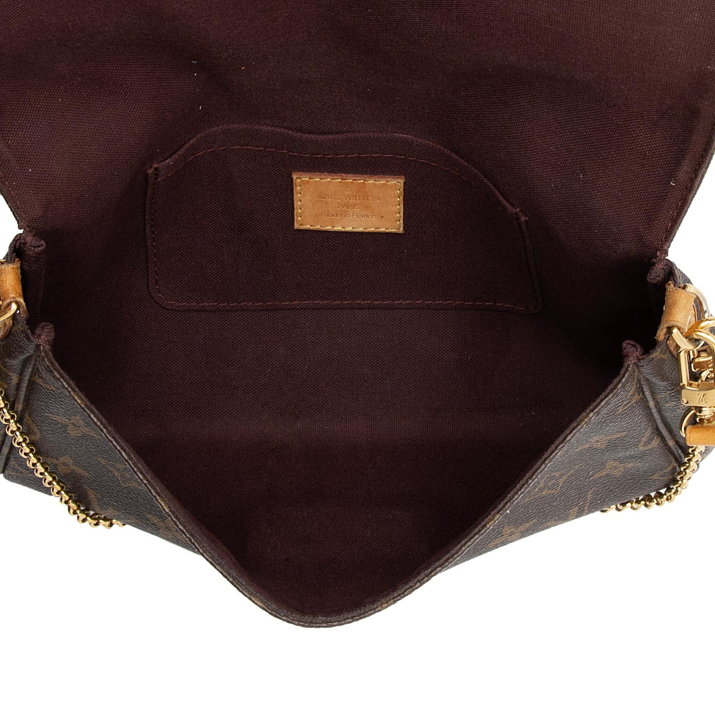 Louis Vuitton Monogram Canvas Favorite MM Shoulder Bag (SHF-jdJmNz)