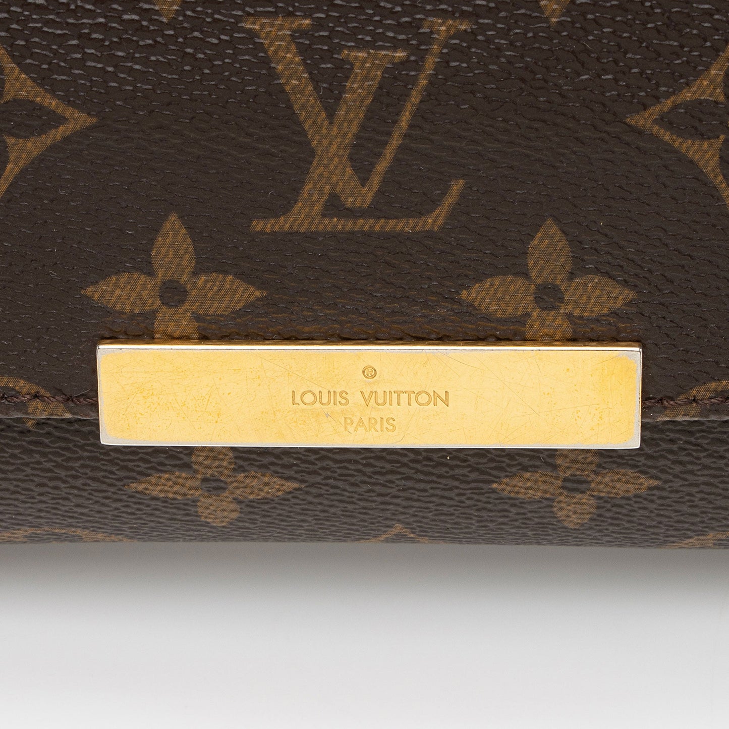 Louis Vuitton Monogram Canvas Favorite MM Shoulder Bag (SHF-yivpBZ)