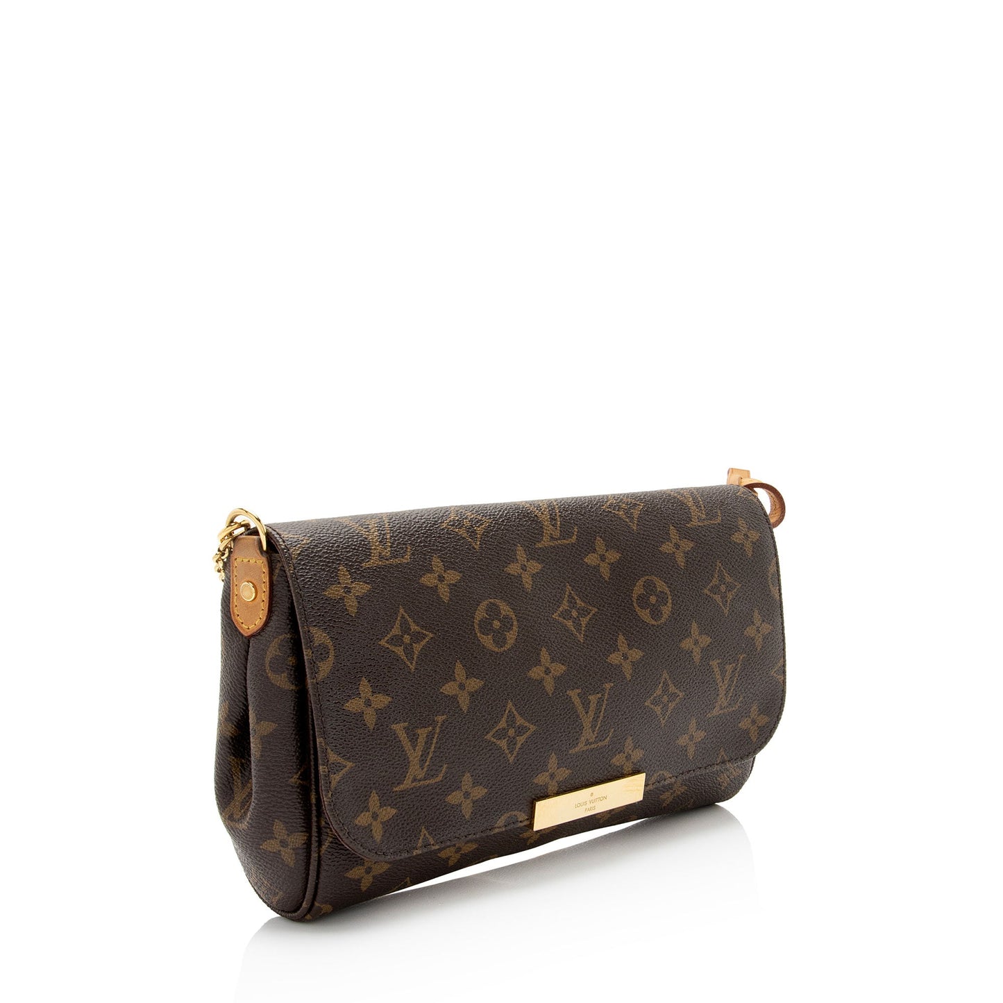 Louis Vuitton Monogram Canvas Favorite MM Shoulder Bag (SHF-wp7pd9)
