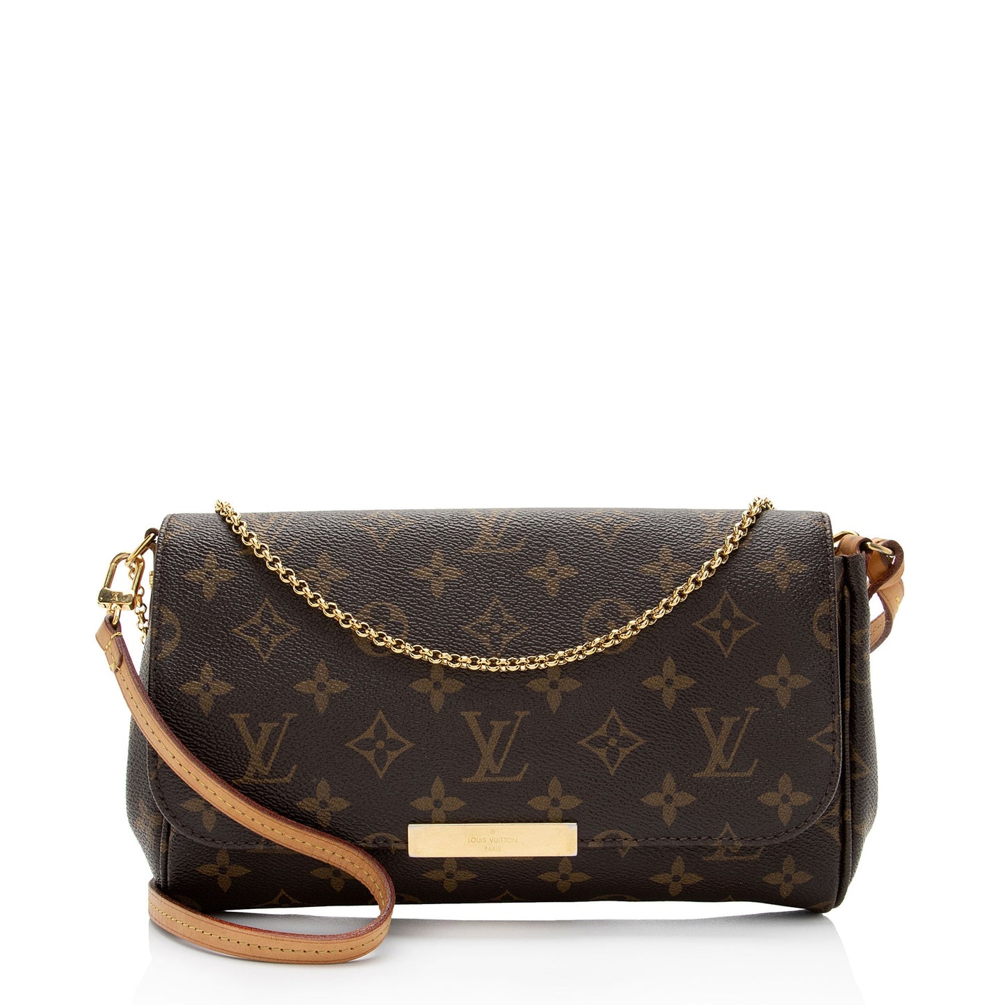 Louis Vuitton Monogram Canvas Favorite MM Shoulder Bag (SHF-kr1tYJ)