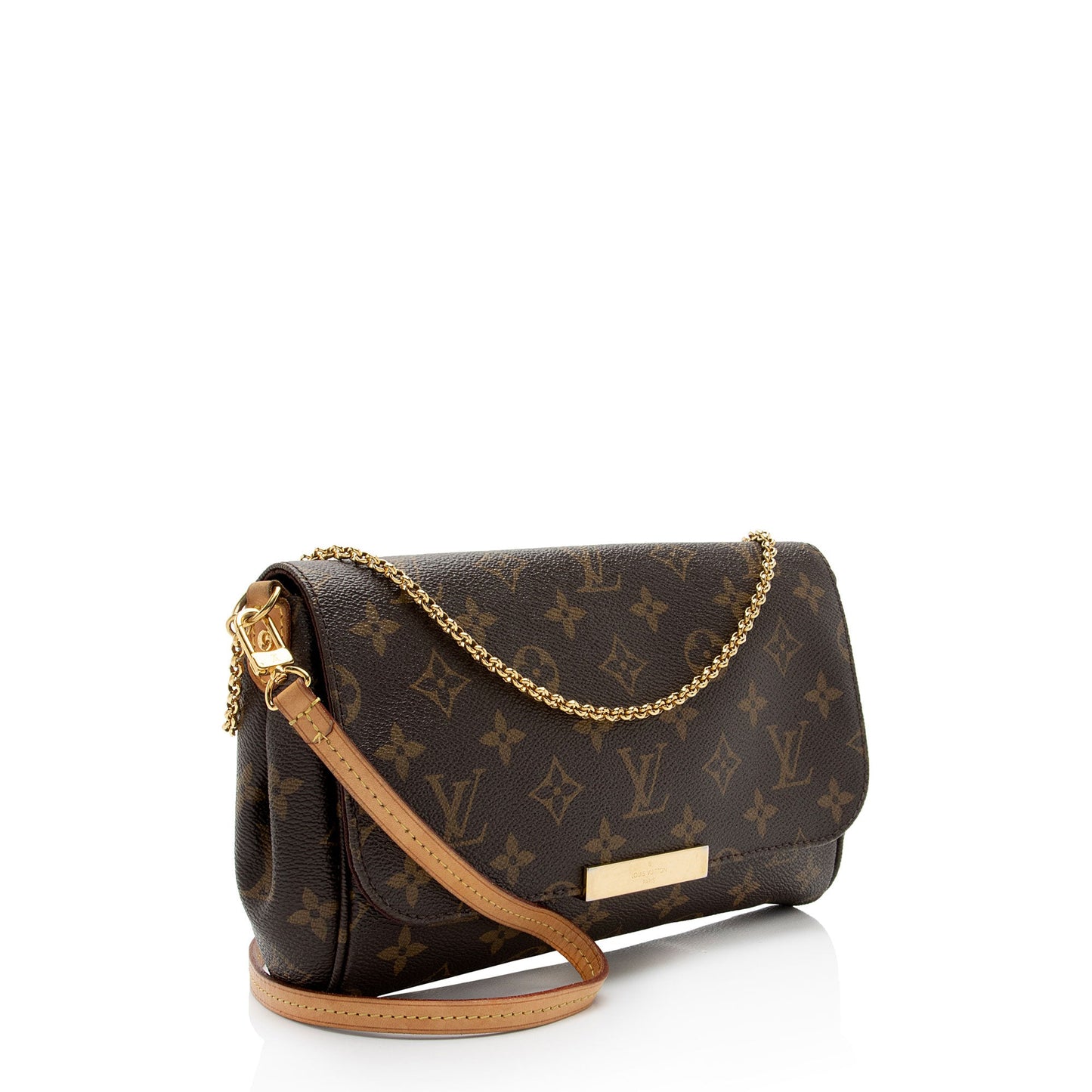 Louis Vuitton Monogram Canvas Favorite MM Shoulder Bag (SHF-kr1tYJ)