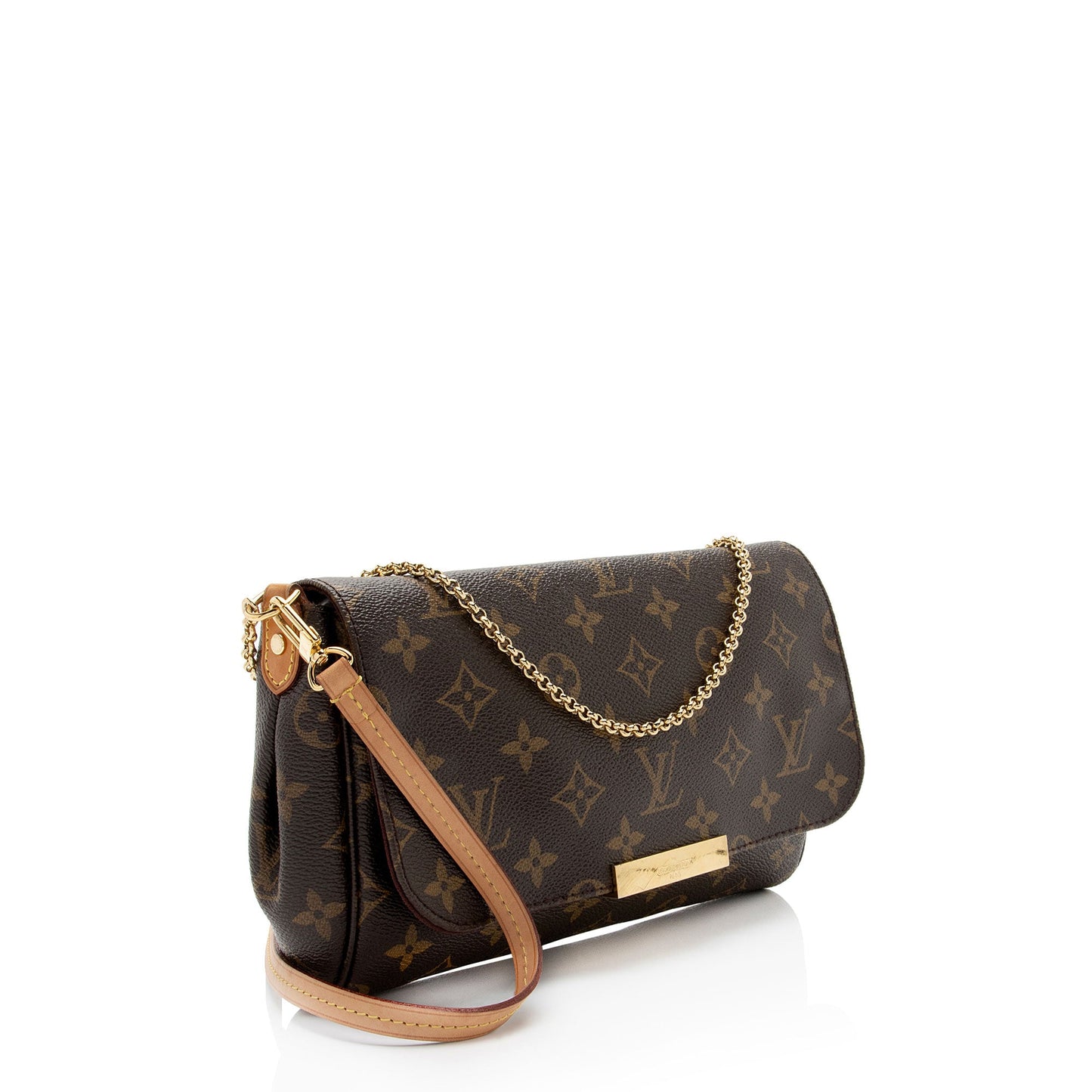 Louis Vuitton Monogram Canvas Favorite MM Shoulder Bag (SHF-shILro)
