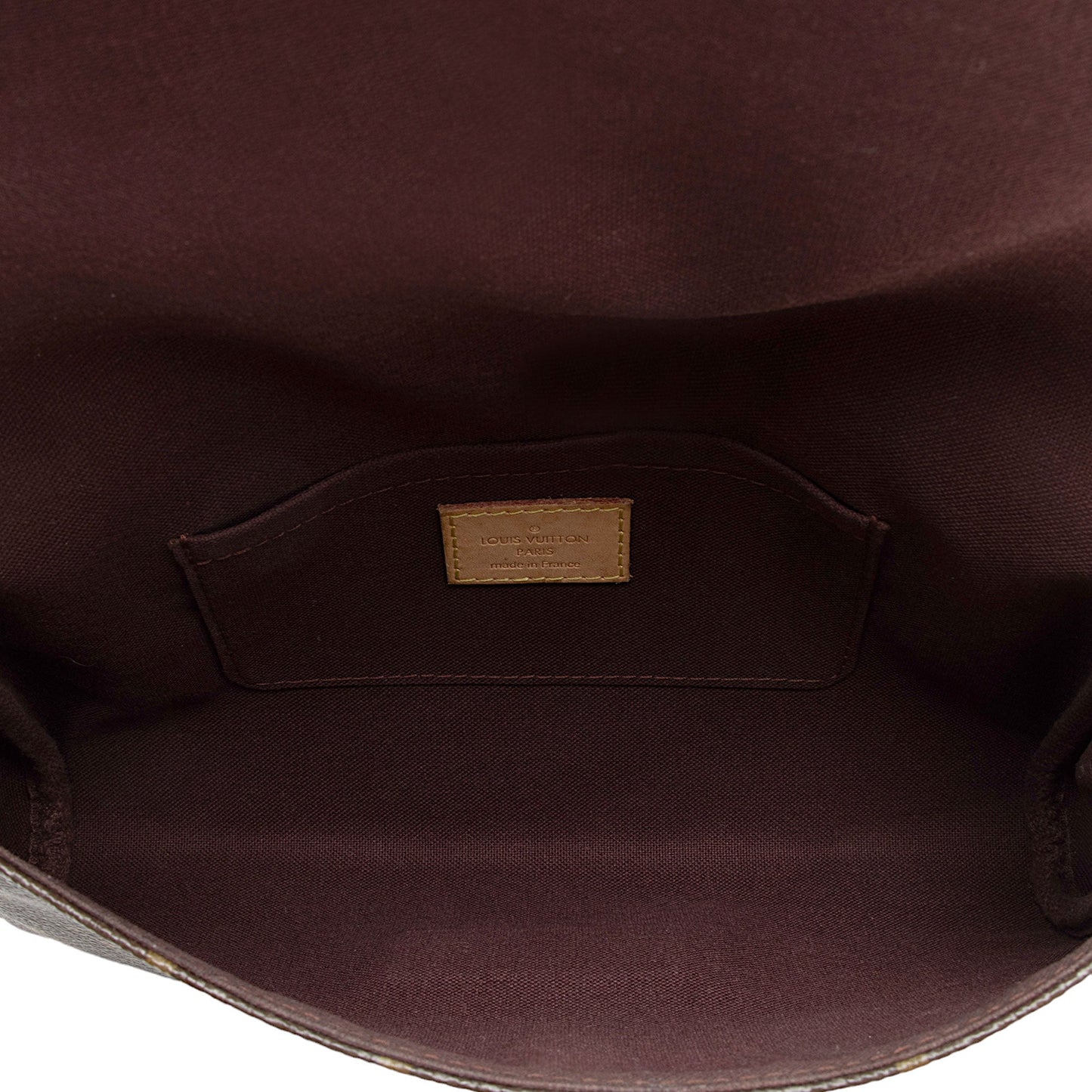 Louis Vuitton Monogram Canvas Favorite MM Shoulder Bag (SHF-GXfQJT)