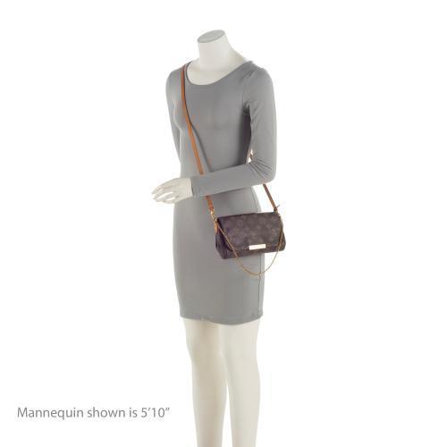 Louis Vuitton Monogram Canvas Favorite PM Shoulder Bag (SHF-o8d1xF)